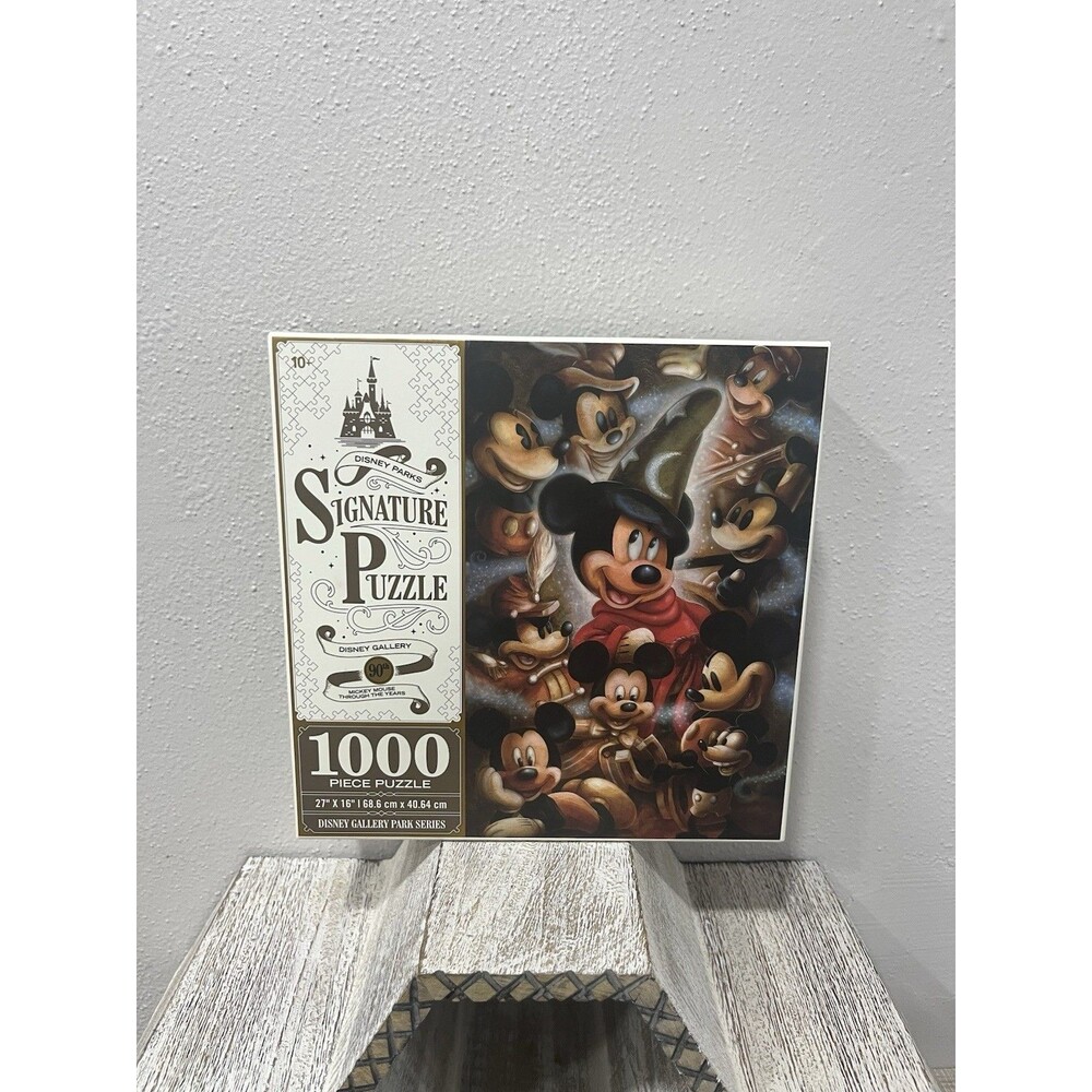 Disney Parks Mickey 90th Anniversary Signature 1000pc Puzzle Darren Wilson New